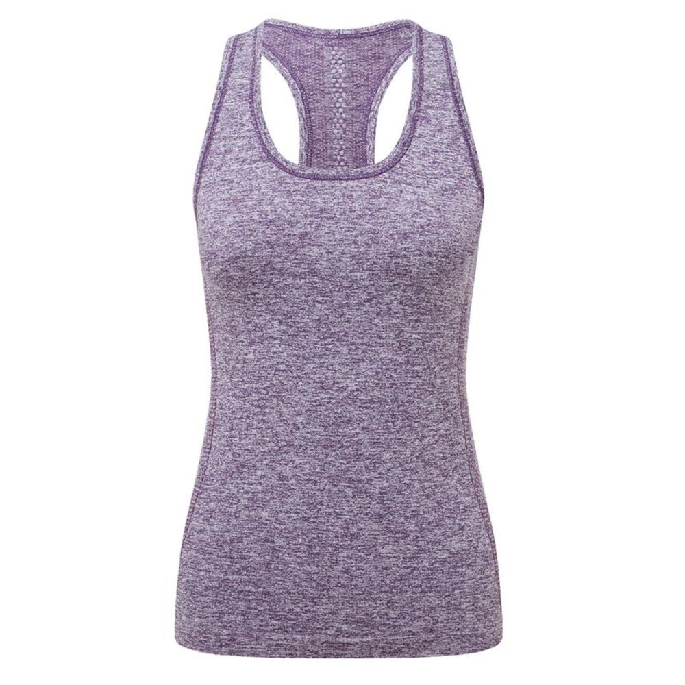 TriDri Womens/Ladies Multi Sport Sculpted Seamless 3D Undershirt / Purple